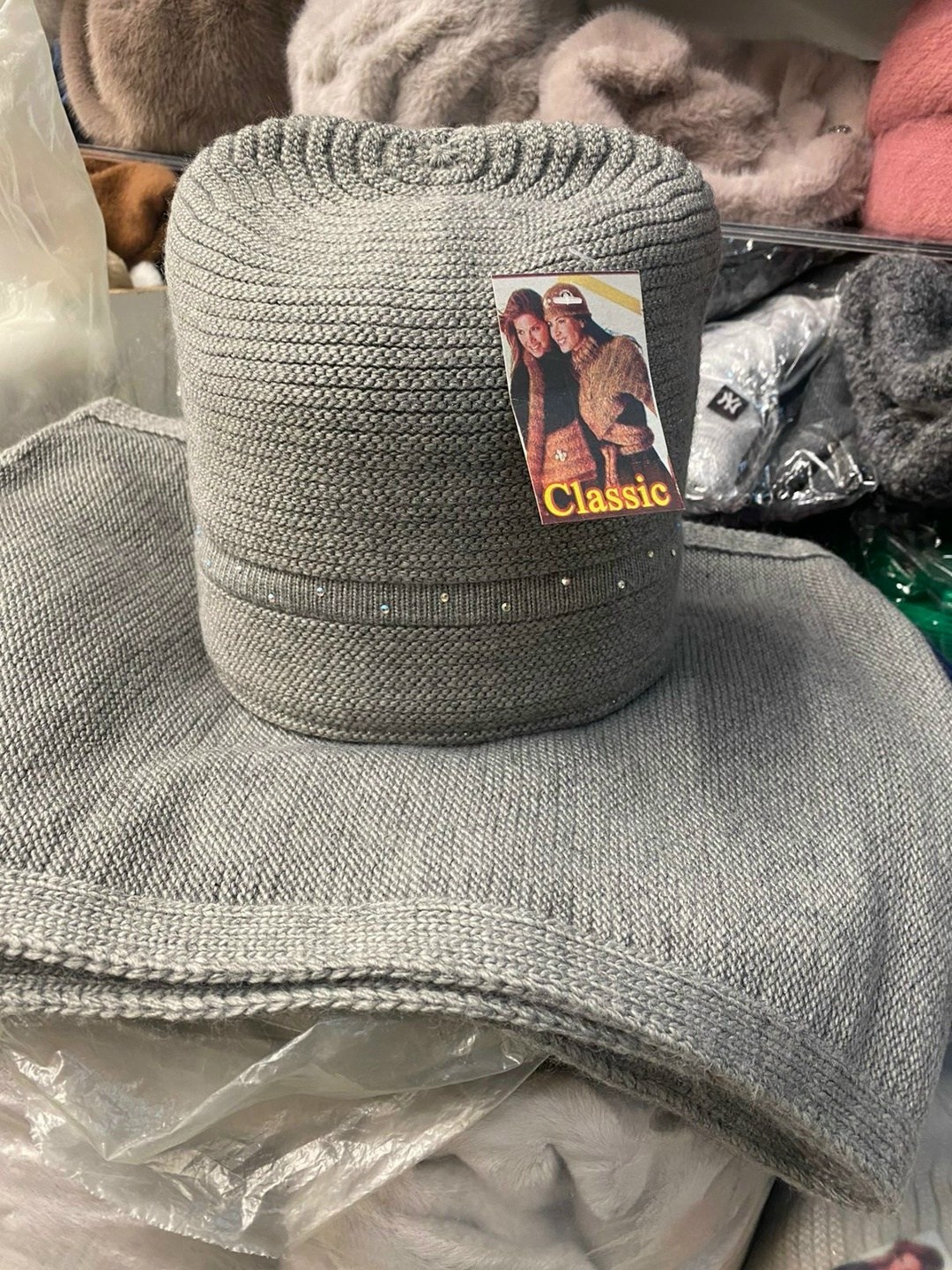 комплект трикотажный,комплект шапки,комплект женский шапка и снуд,комплект женский шапка,комплект шапка шарф