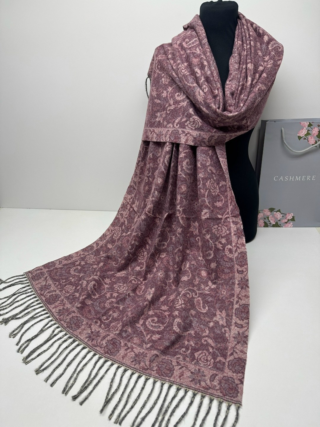 палантин женские,палантин cashmere двухсторонний,палантин теплый,палантин,палантин платок шарф