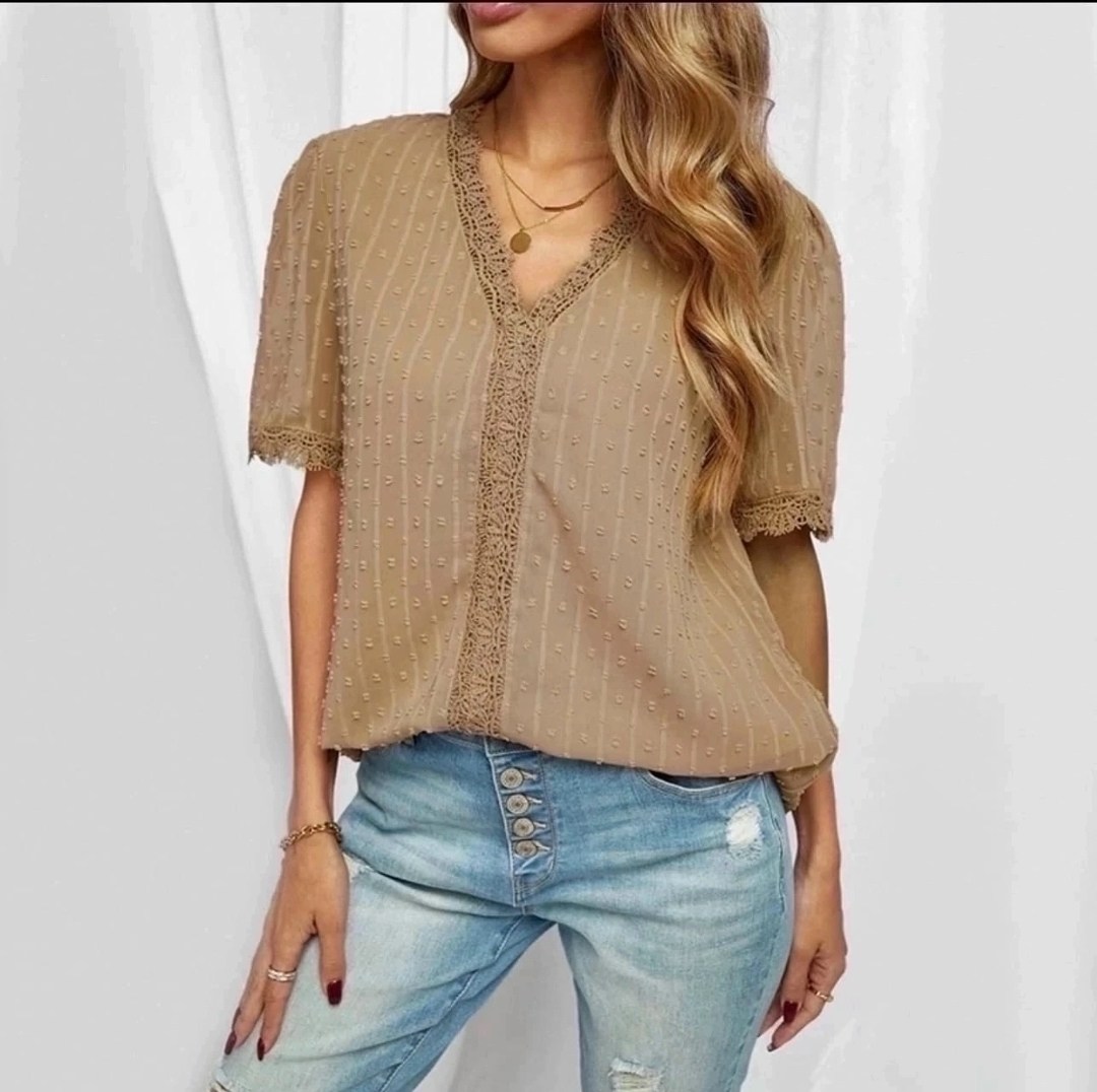 женская блуза,женская блузка,блузки с кружевами,зеленый топ,блузка модная