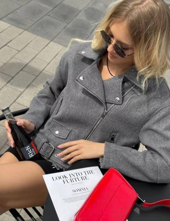 полупальто куртка,куртка косуха,стильное пальто,пальто косуха,косуха женская