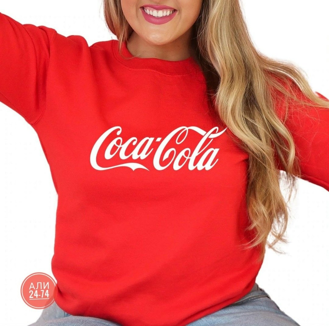 толстовки свитшот,женский свитшот,толстовка кока кола,толстовки женская,одежда толстовка