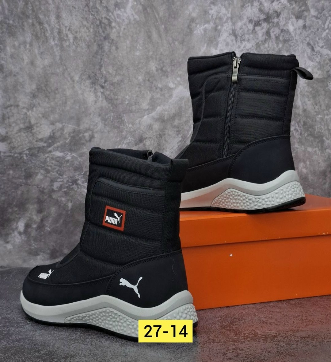 дутики puma,мужские дутики,,дутики зимние puma,мужские зимние дутики