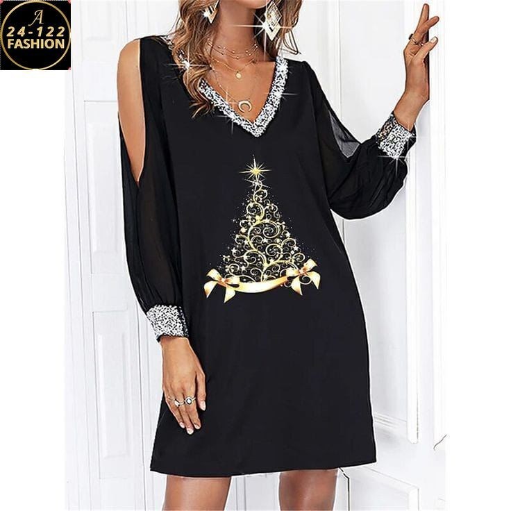 повседневные платья,платье с открытыми плечам,модное платье,женское платье с длинными рукавами,платье туника