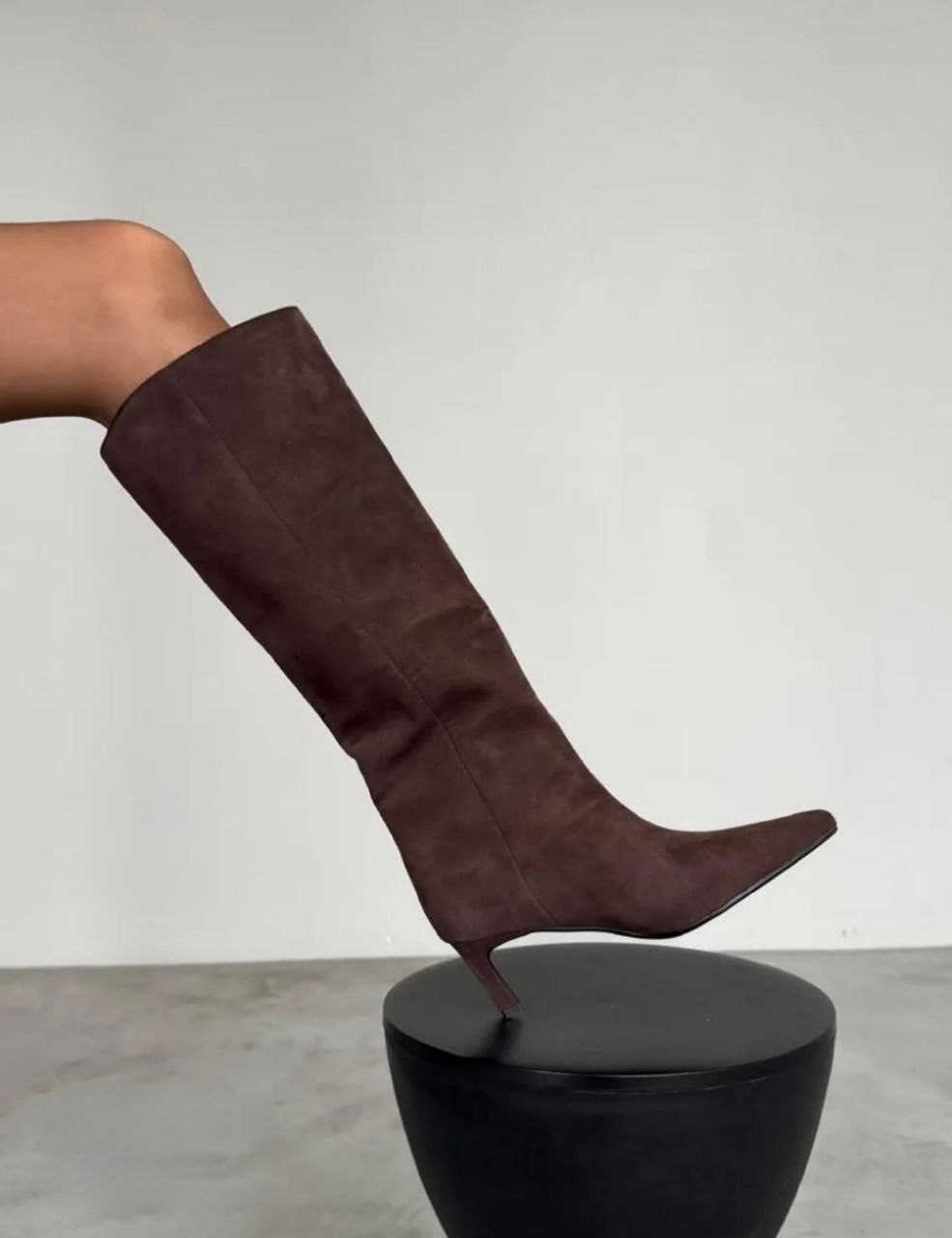 замшевые сапоги,женские сапоги,сапоги модные,сапожки,коричневые сапоги