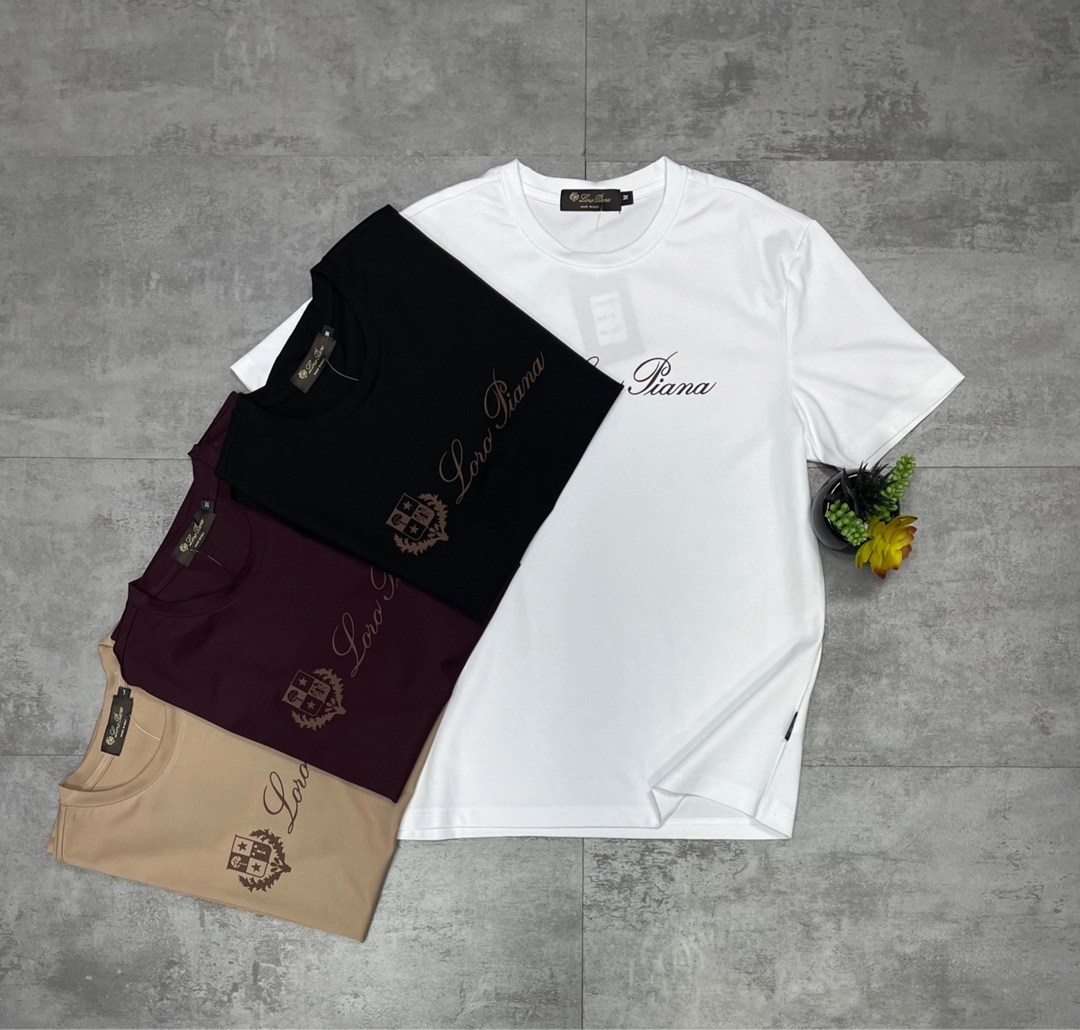 футболка loro piana,футболки мужские брендовые,мужская футболка белая,футболка мужская