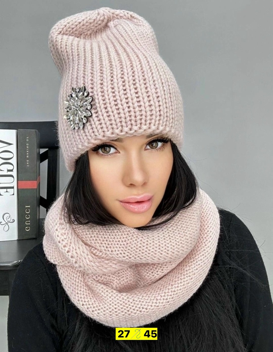 комплект шапка и снуд платочной вязкой женский,комплект шапка и снуд вязаные,комплект шапки,шапка и снуд комплект,шапка снуд