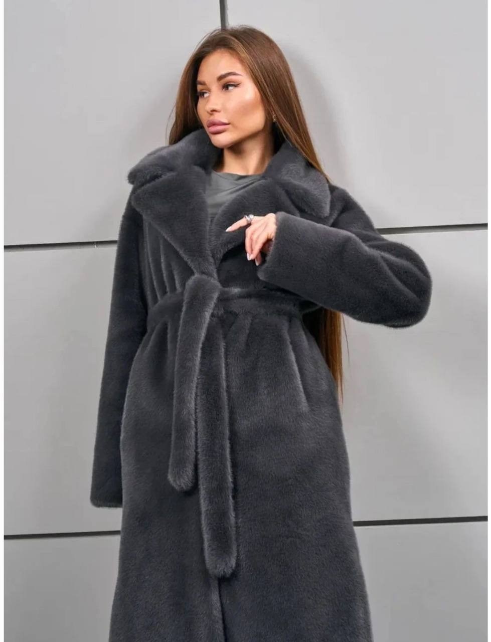 черная шуба,искусственная шуба под норку,шуба из искусственного меха,пальто шуба,шуба искусственная под норку с поясом