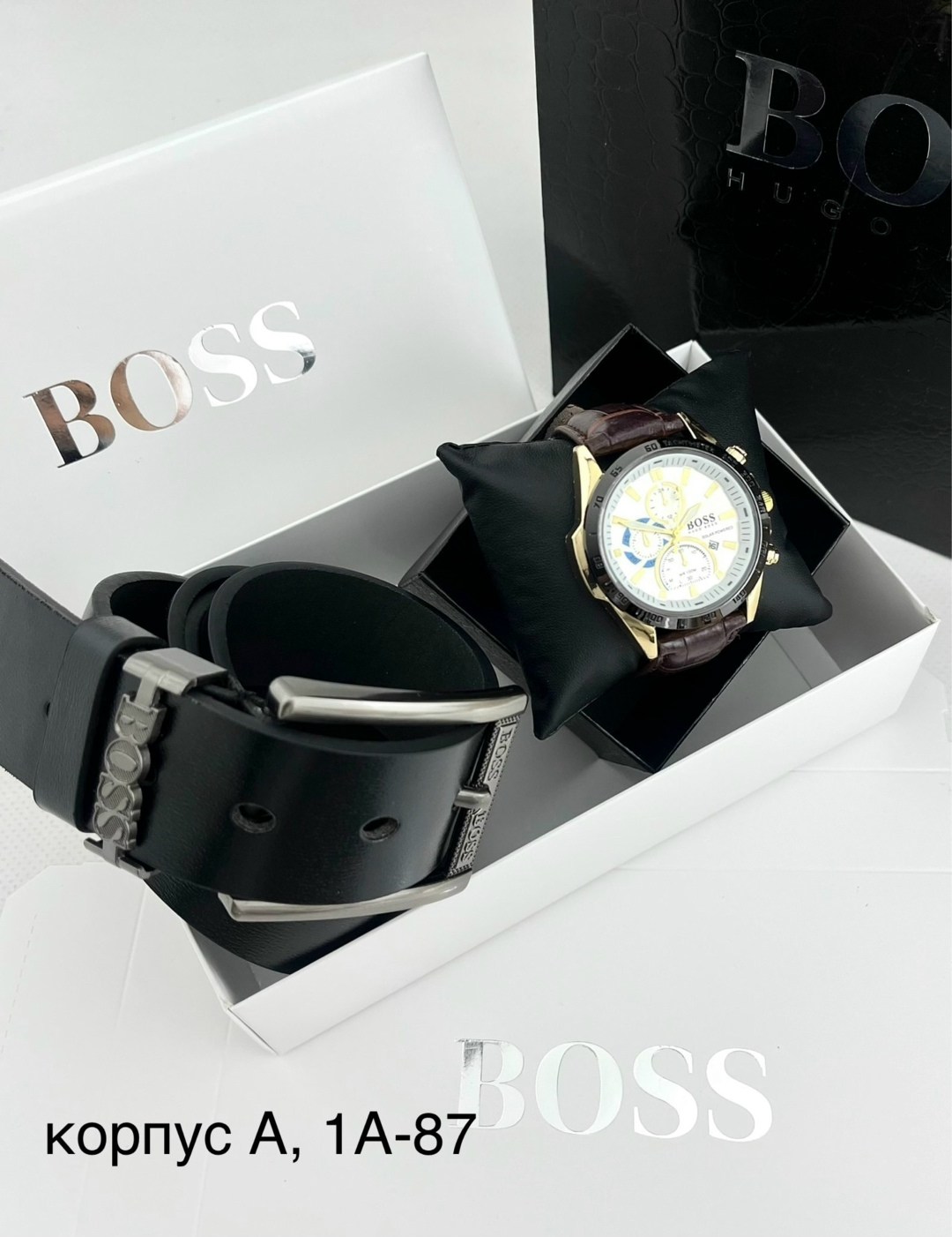 набор босс для мужчин,ремень подарочный,подарочный набор аксессуаров для,набор аксессуаров для мужчин,классические наручные часы