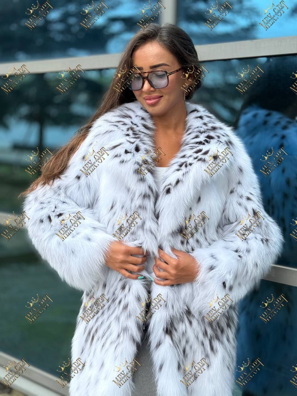 шуба из рыси,рысь шуба,шуба из белой лисы,шуба под рысь,fendi шуба 2025 рысь