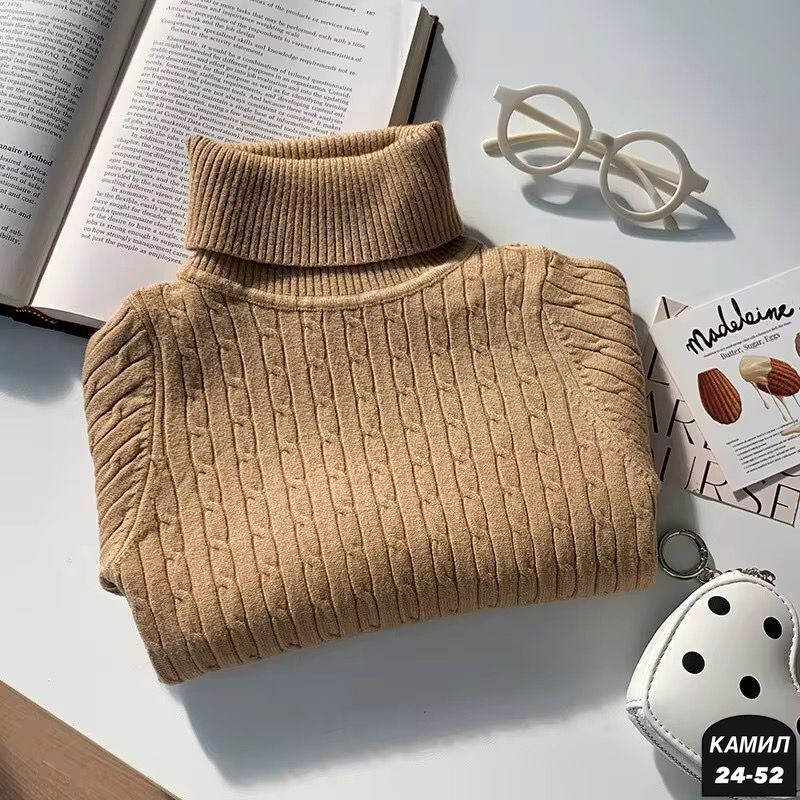 свитер с высоким воротником,детский свитер,свитер с высоким воротом,водолазка вязаная,свитер теплый