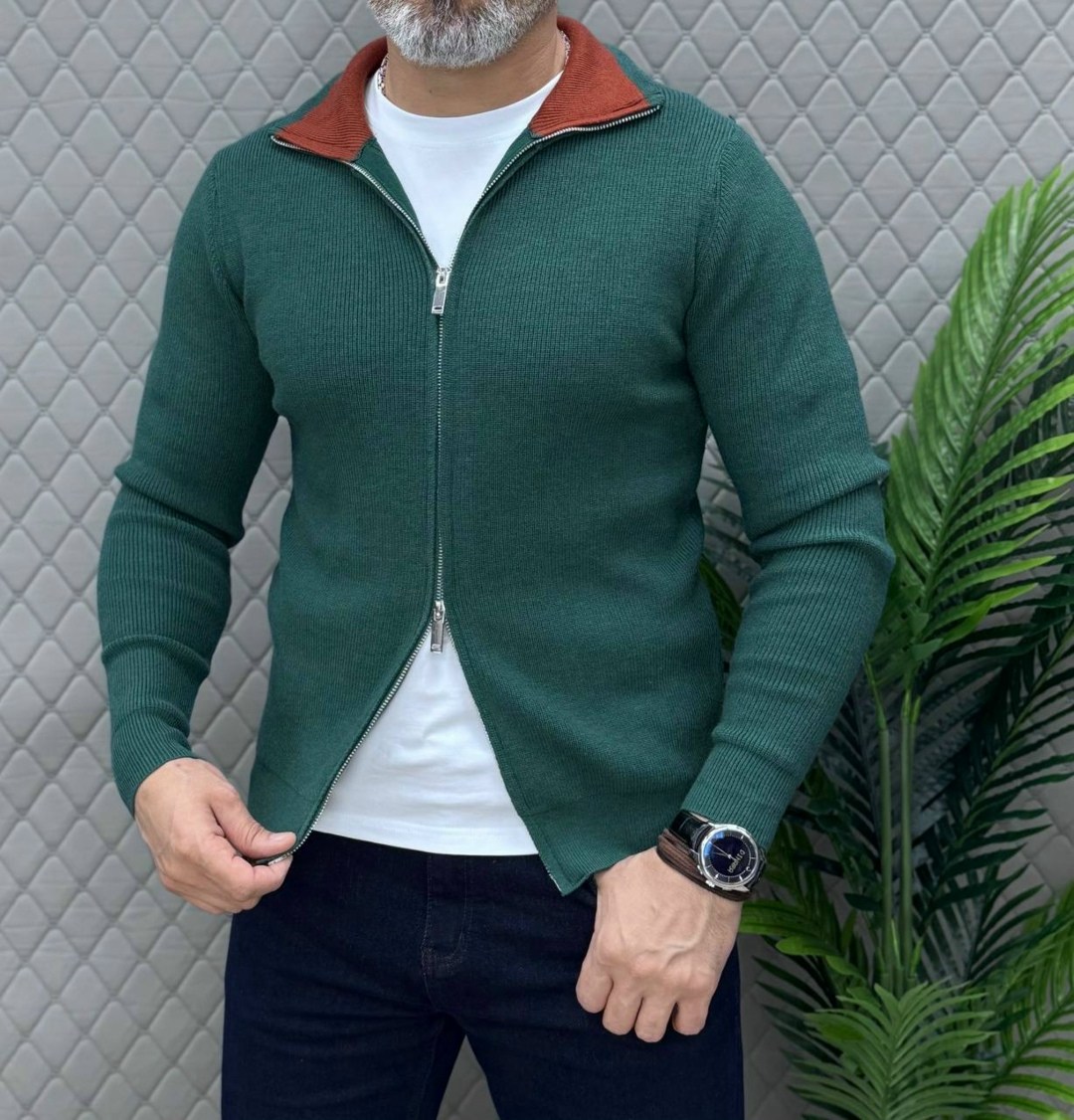 кардиган мужские,кардиган мужской на молнии,кофта на молнии,зеленый кардиган,кардиганы на молнии