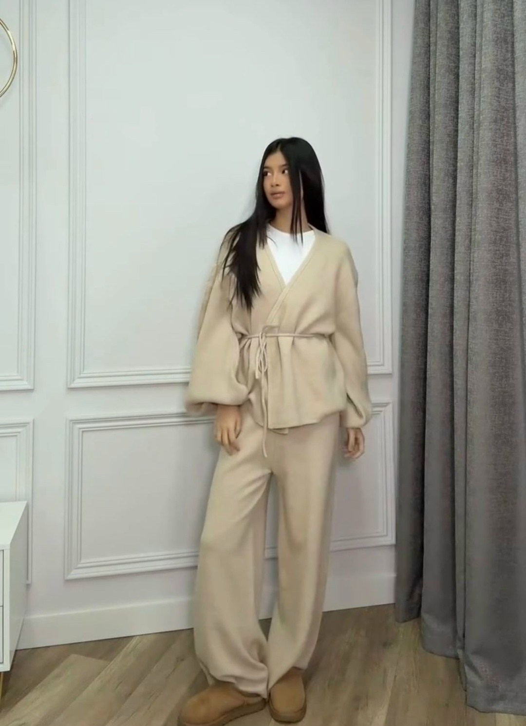 костюм с брюками,комплект кардиган,костюм повседневный,женские костюмы,брючный комплект