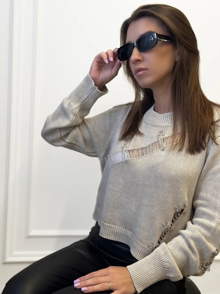 стильная кофта,джемпер бежевый,вязаная кофта,женские кофты,джемпер