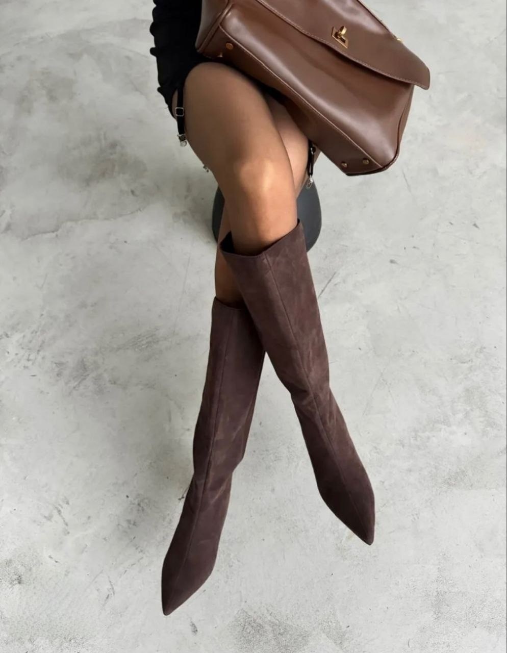 замшевые сапоги,женские сапоги,сапоги модные,сапожки,коричневые сапоги