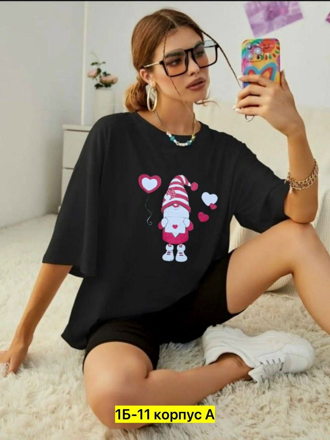 футболка оверсайз с принтами,футболка оверсайз,женская футболка оверсайз,футболка оверсайз хлопок,футболка оверсайз новогодняя