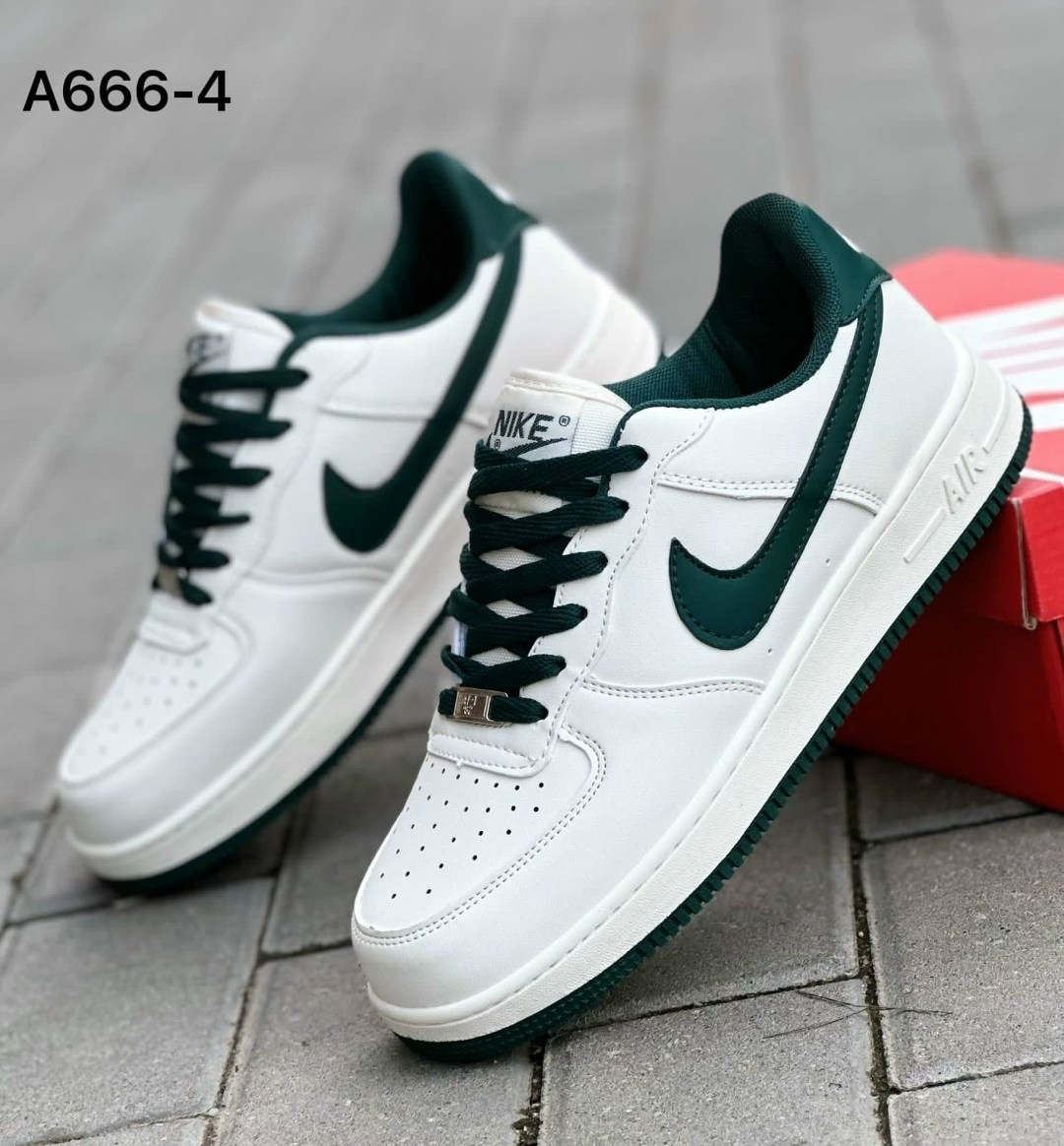кроссовки,кроссовка мужской,nike air force 1 зеленый свуш,кроссовки эко,nike air force 1