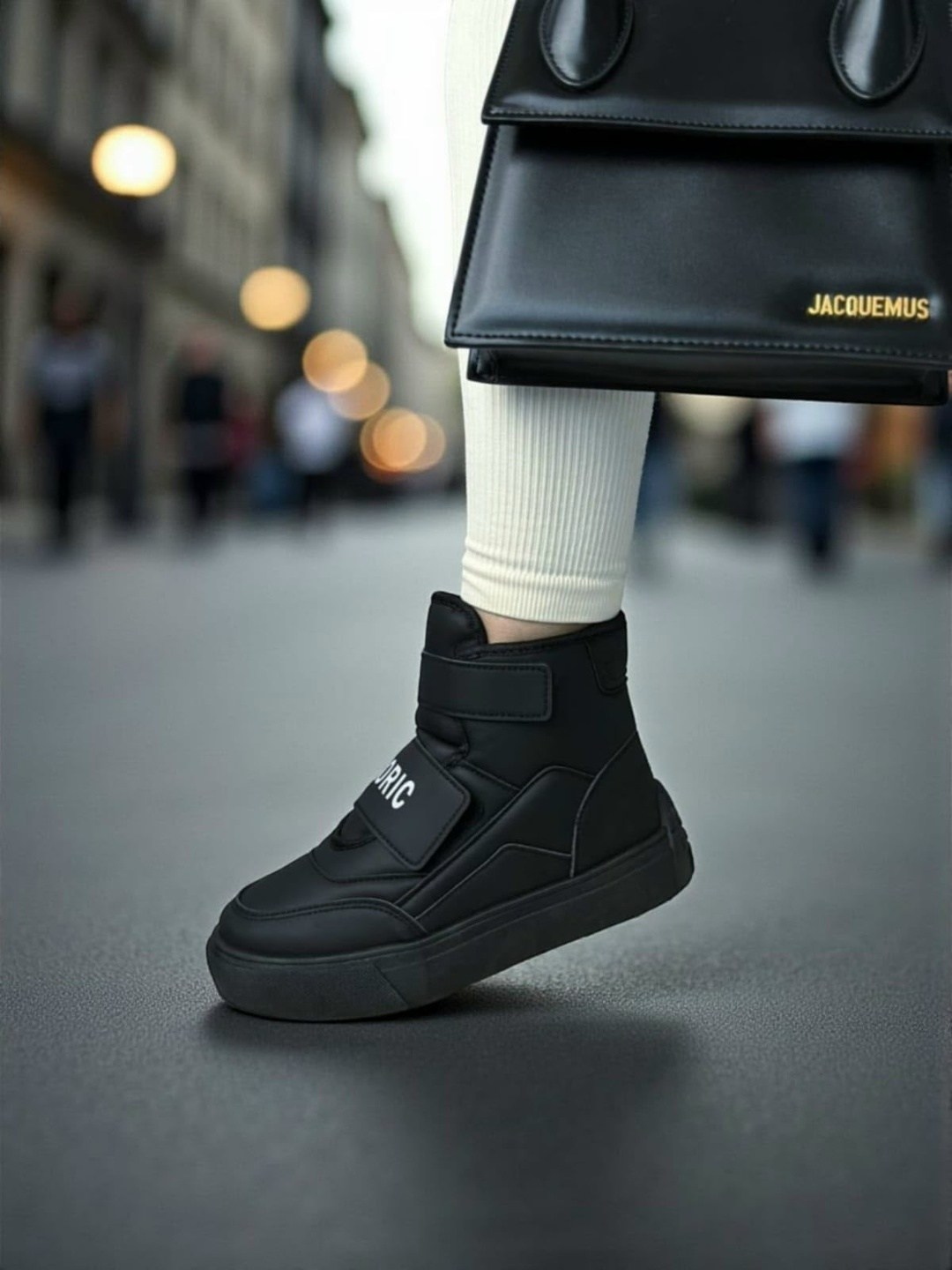 , теплая, женская,ботинки модные,повседневная