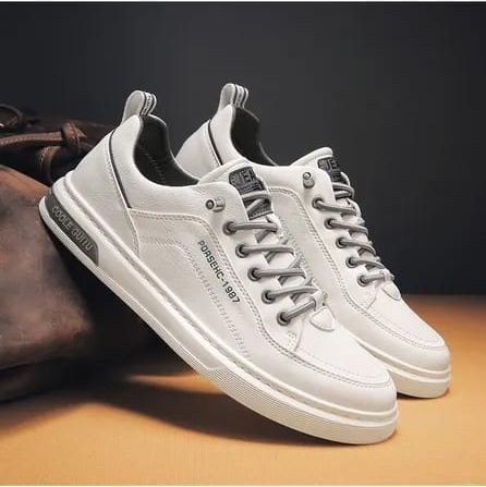 мужские кроссовки модные, мужская кроссовки,мужские повседневные кроссовки, модная,кроссовки мужские кожаные белый