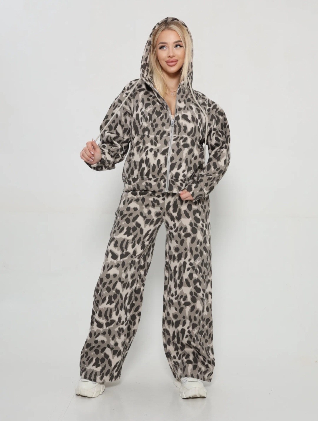 теплый костюм,костюм с принтом,костюм на флисе,костюм женский теплый,женский костюм на флисе