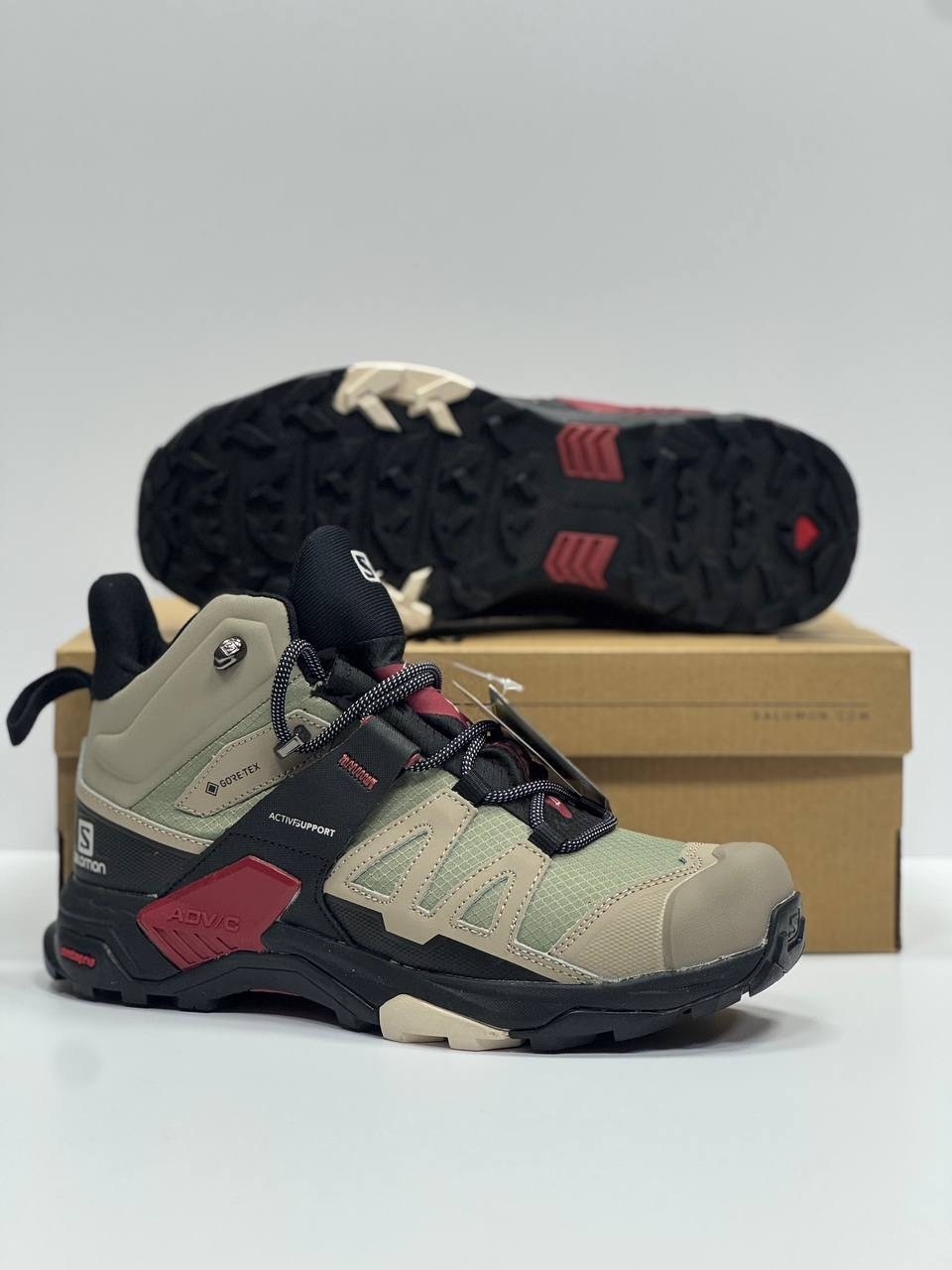 salomon x ultra 4 mid gtx,ботинки salomon x ultra 4 mid gtx,кроссовки зимние salomon,кроссовки salomon,salomon x ultra 4 gtx