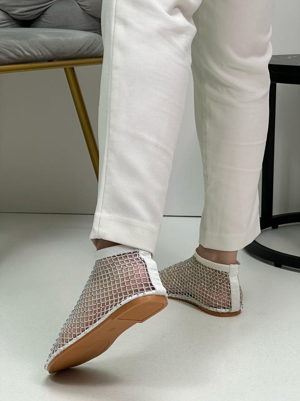 ,балетки летние со стразами,балетки летние,босоножки с перфорацией,туфли