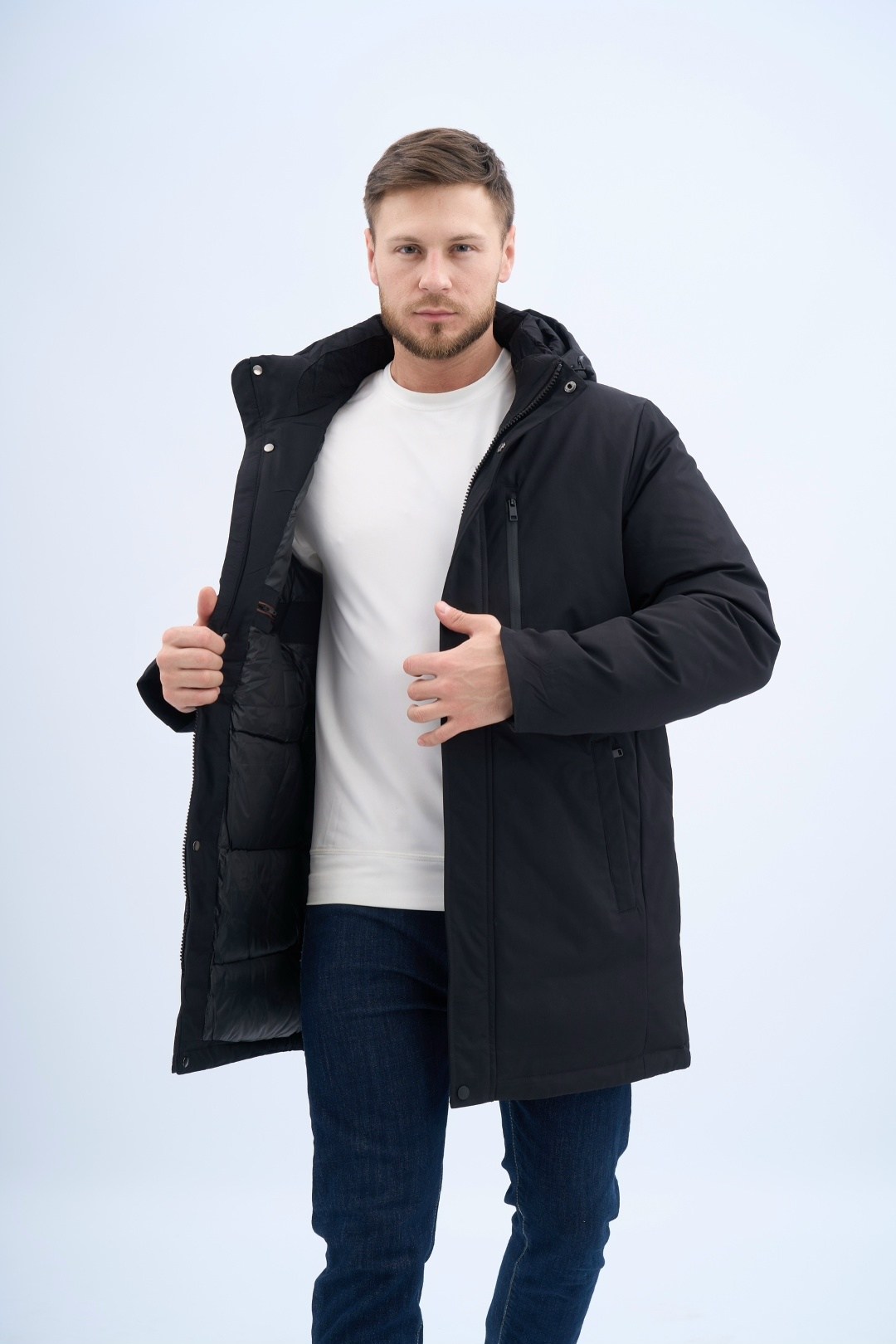 мужская зимняя куртка,куртка мужская,куртка зимняя удлиненная,мужская верхняя одежда,куртка