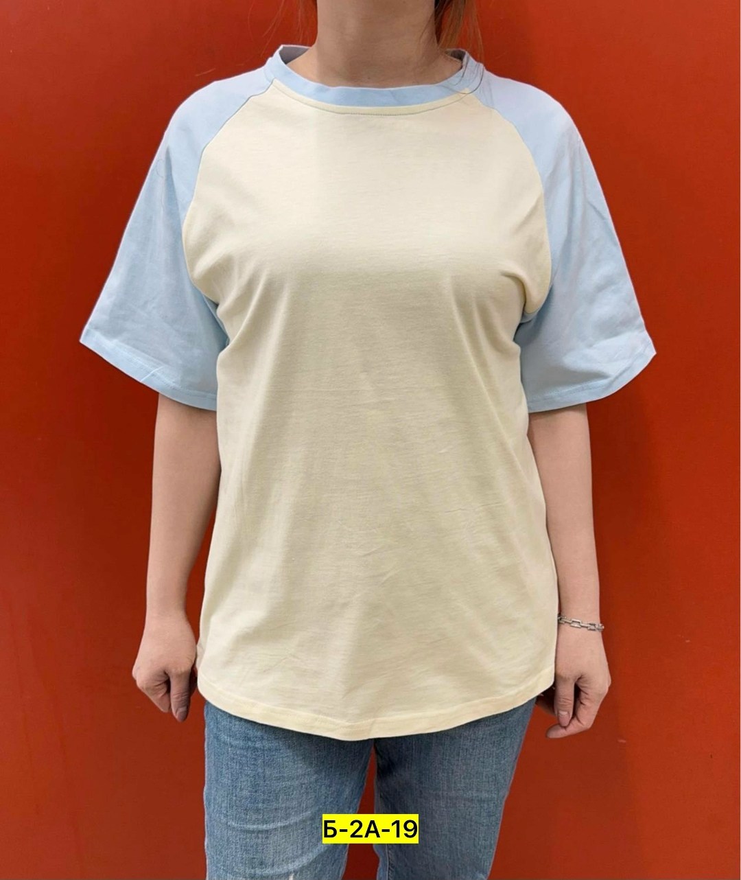 женская футболка,футболка,футболки ,женская футболка больших размеров,футболка с контрастными рукавами женская