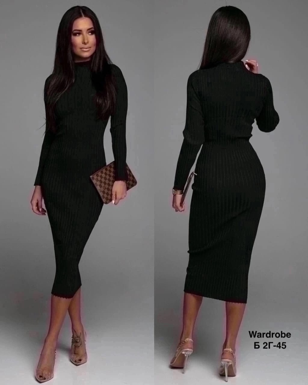 платье лапша,черное платье лапша,трикотажное платье,платье теплое вязаное,облегающее платье