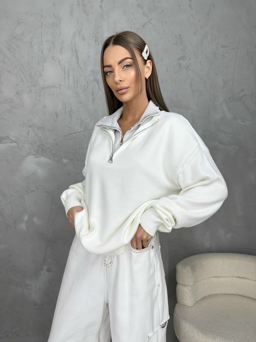 женская кофта,одежда кофта,женский свитшот,розовая кофта,свитшот оверсайз на молнии