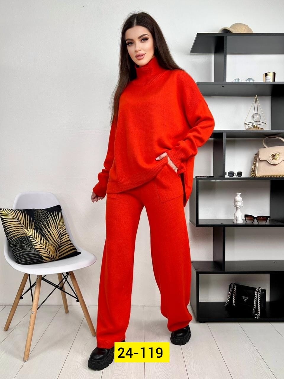 вязаный костюм с брюками теплый,костюм с брюками теплый,костюмы женские,теплый костюм женский,костюм с брюками