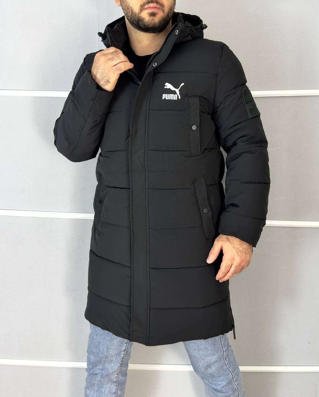 зимняя куртка,мужская зимняя куртка,куртка зимняя удлиненная,зимняя куртка puma,куртка