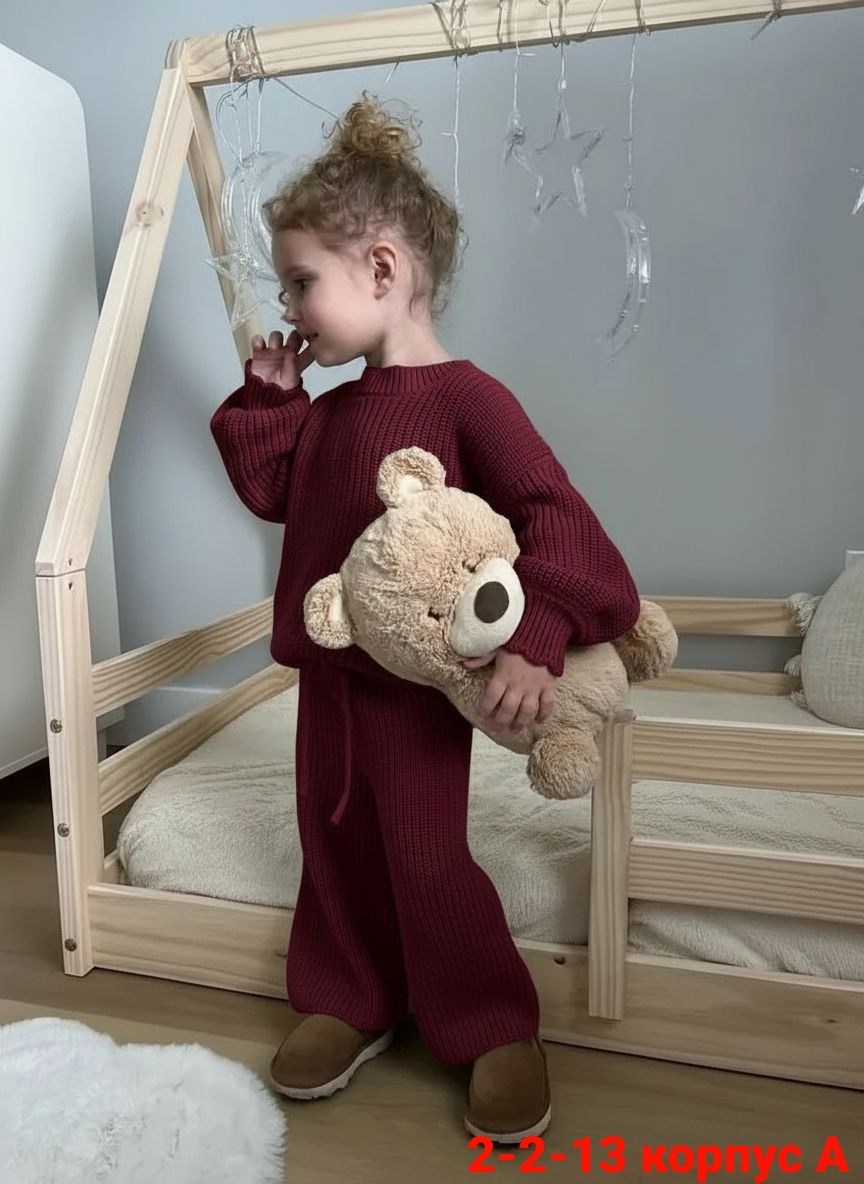 джемпер детский,костюм с джемпером,детский свитер,костюм вязаный детский,вязаные комплекты