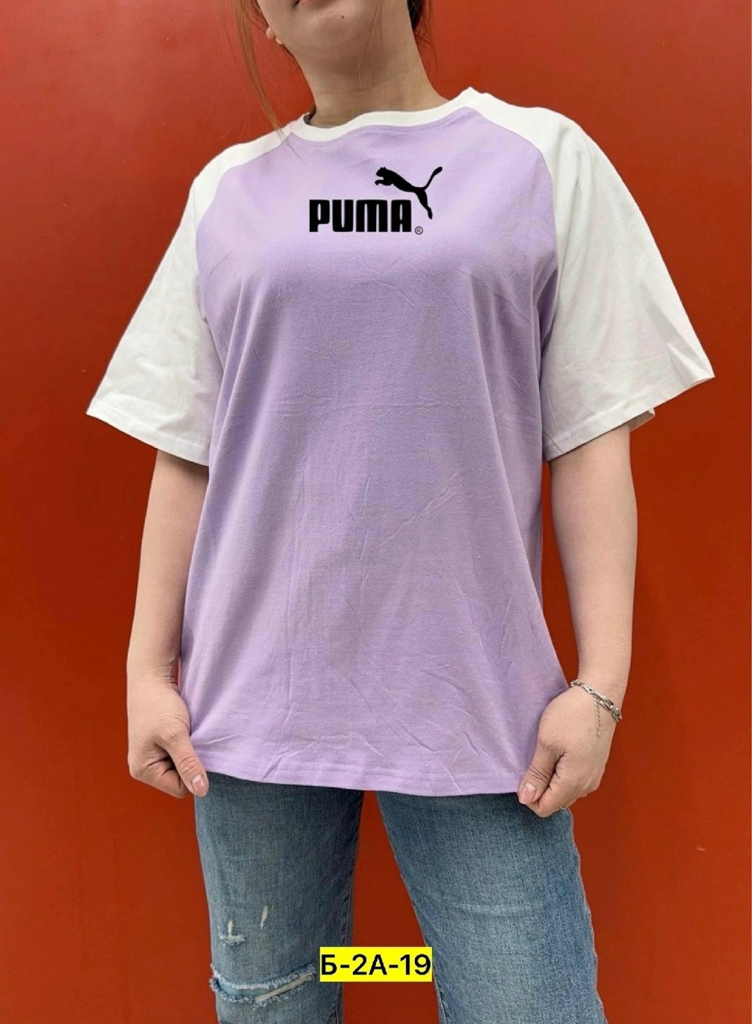 женская футболка,женские футболки puma,футболка puma,футболка пума фиолетовая,футболка сиреневая