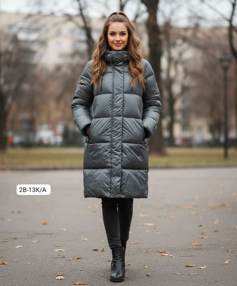 женские пуховики,стильные пуховики,пуховик,женская зимняя куртка длинная,удлиненная куртка