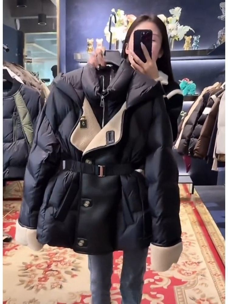 куртка стильная,модные пуховики,куртка зимняя женская,куртка пуховик,куртка с поясом