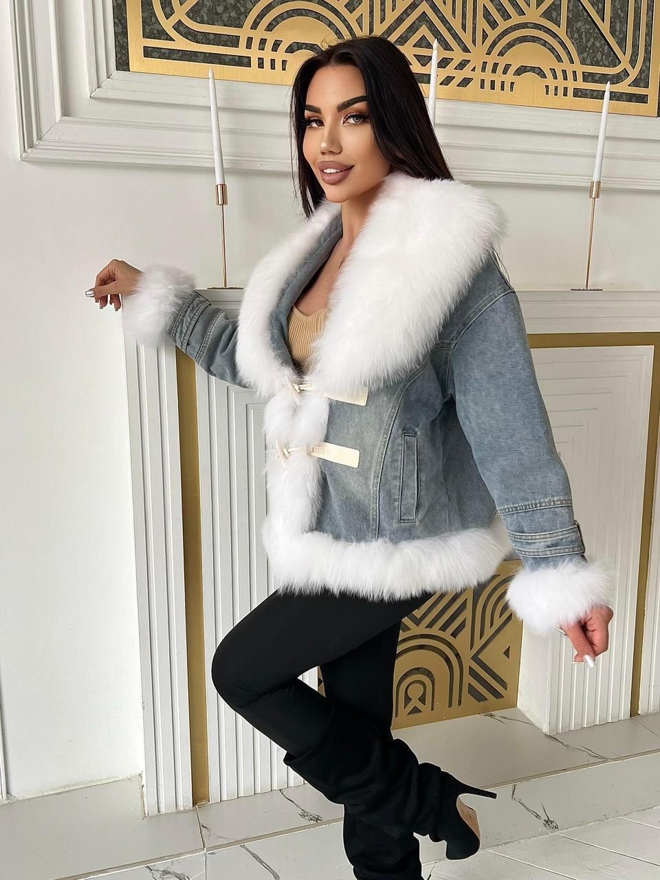 джинсовая куртка с мехом женская,джинсовая куртка с мехом,джинсовая куртка,джинсовка с мехом,джинсовая куртка с меховым воротником