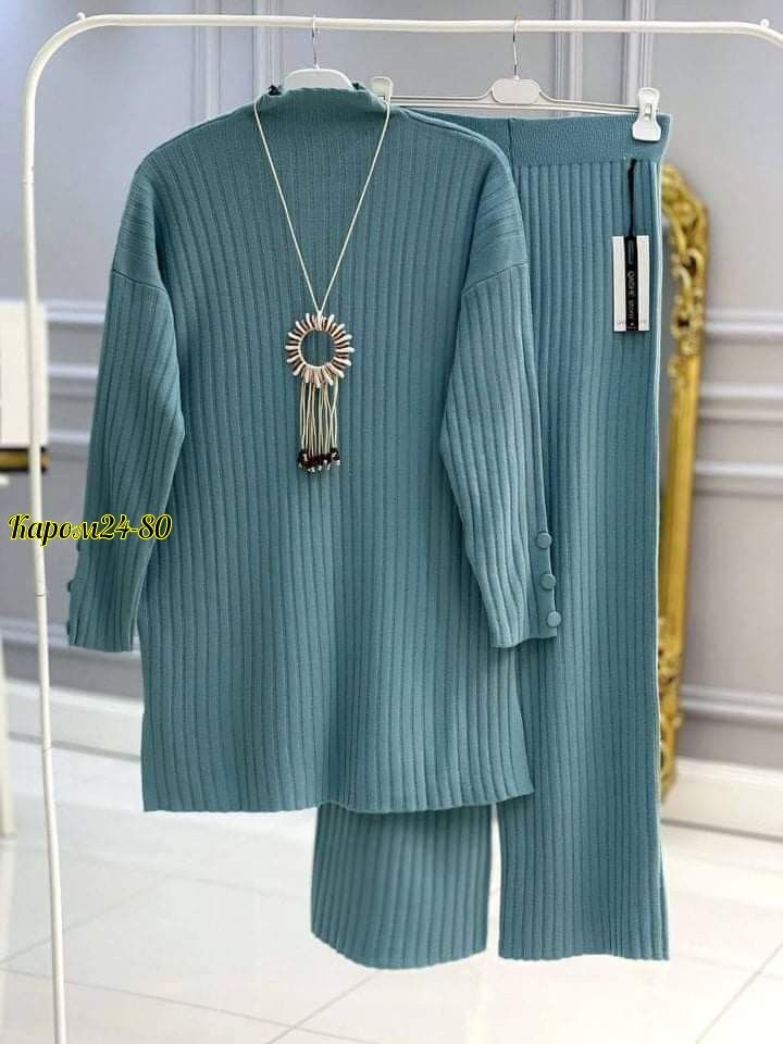 костюмы двойки,костюмы лапша,костюм лапша с брюками,женский костюм лапша,трикотажные костюмы