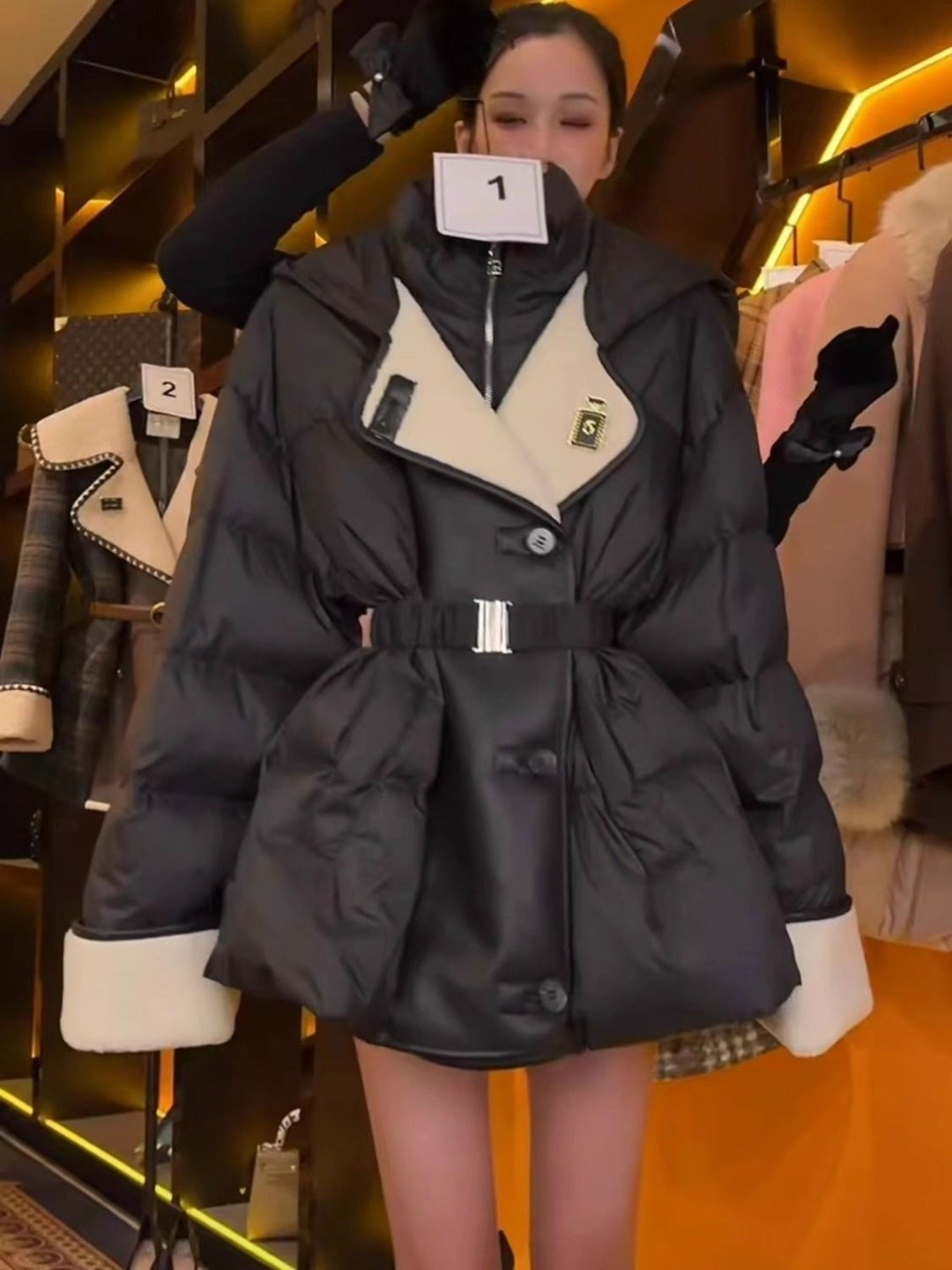 куртка стильная,модные пуховики,куртка зимняя женская,куртка пуховик,куртка с поясом