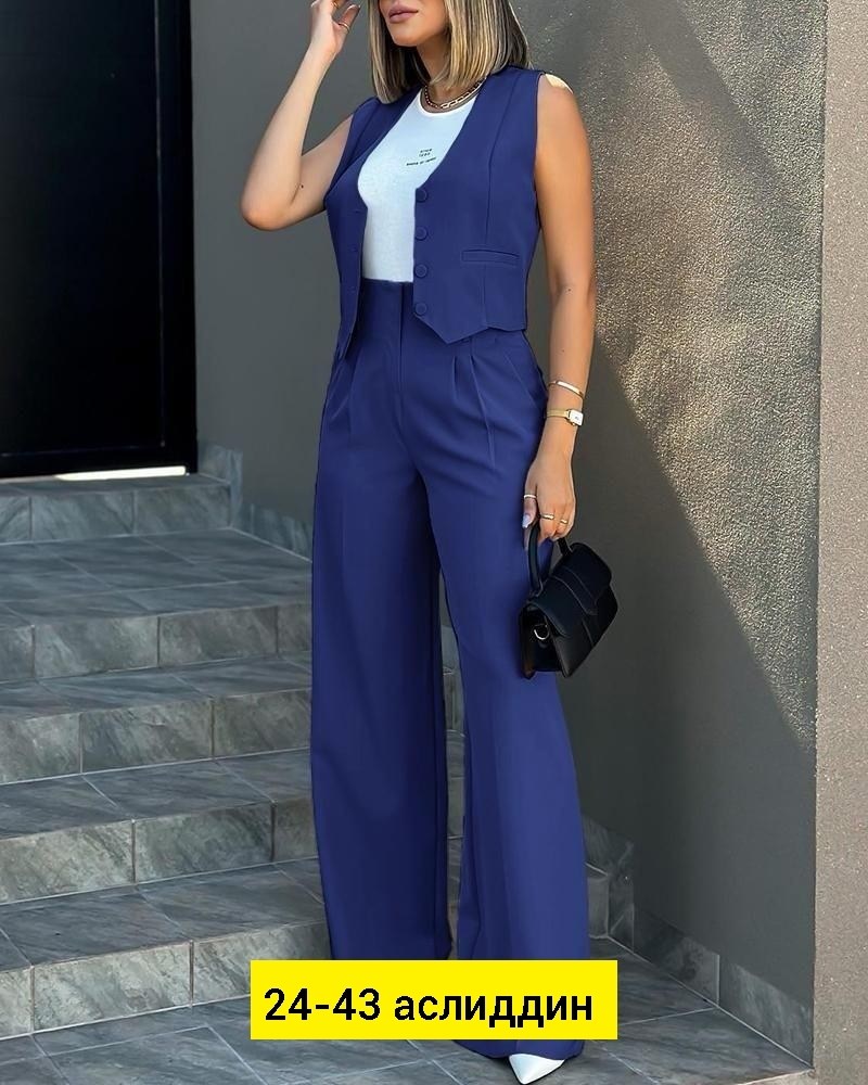 элегантный брючный костюм,брючные костюмы женские,женские костюмы,брючный костюм женский с жилеткой,брючный костюм с жилеткой