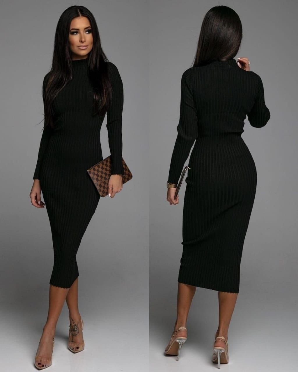 платье лапша,черное платье лапша,платье лапша с горлом,платье лапша длинная,вязаное платье лапша