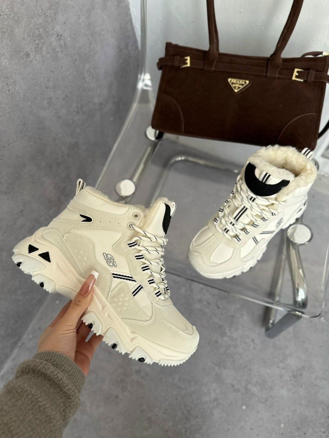 ,женские зимние кроссовки,зимние кроссовки на платформе,теплые кроссовки,женские кроссовки