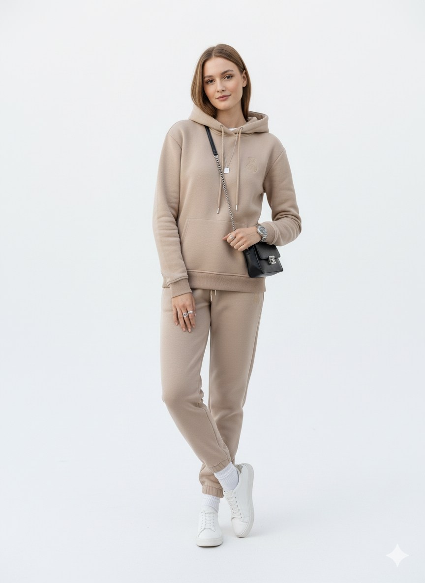 костюм худи,костюм бежевый,костюм женский спортивный,трикотажные костюмы,спортивные костюм