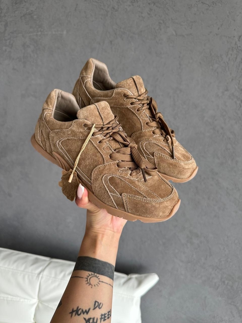 замшевые кроссовки,кроссовки женские натуральная замша,кроссовки женскиe,,коричневые кроссовки