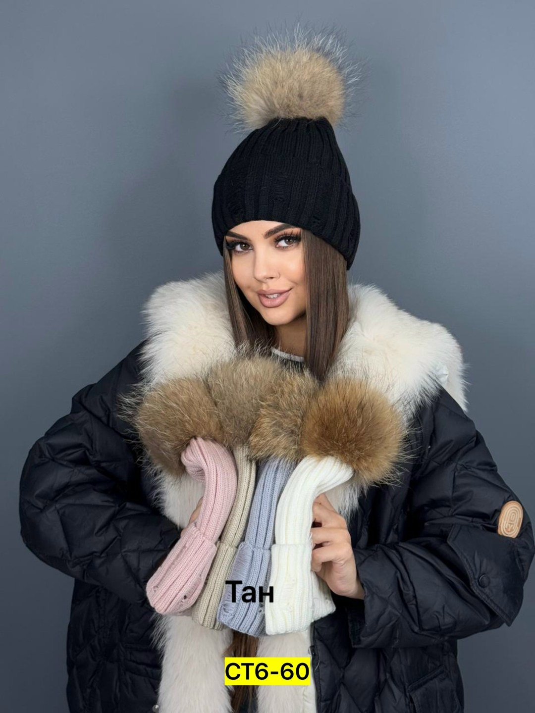 шапка женская,женская вязанная шапка,шапка вязаная зимняя,шапка женская зимняя вязаная бини на флисе,шапка вязаная зимняя с помпоном