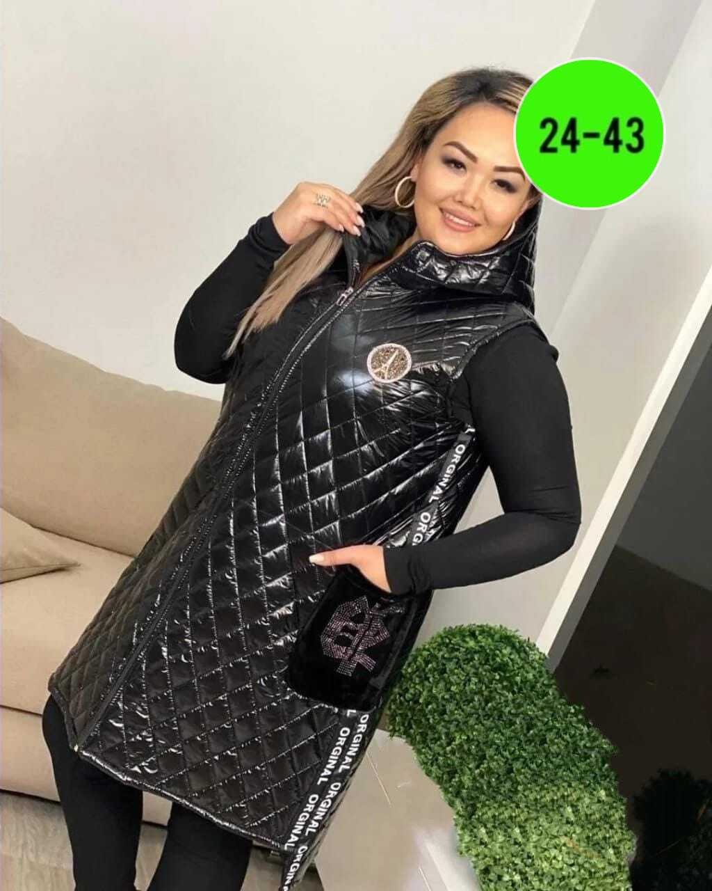 жилетка на синтепоне,жилет,демисезонный жилет,женские жилеты,жилетка удлиненная