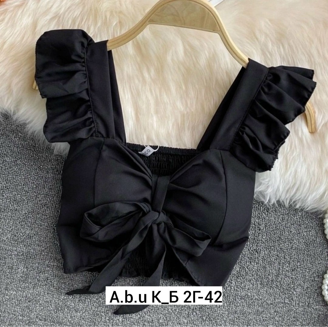 ,топ с бантом,топик,топ женский,топик с завязками