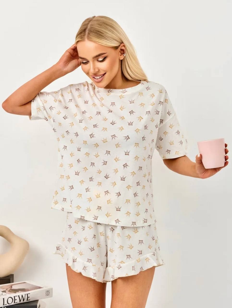 пижама женская с шортам,женская пижама,комплект пижама,пижама шортами,летние костюмы