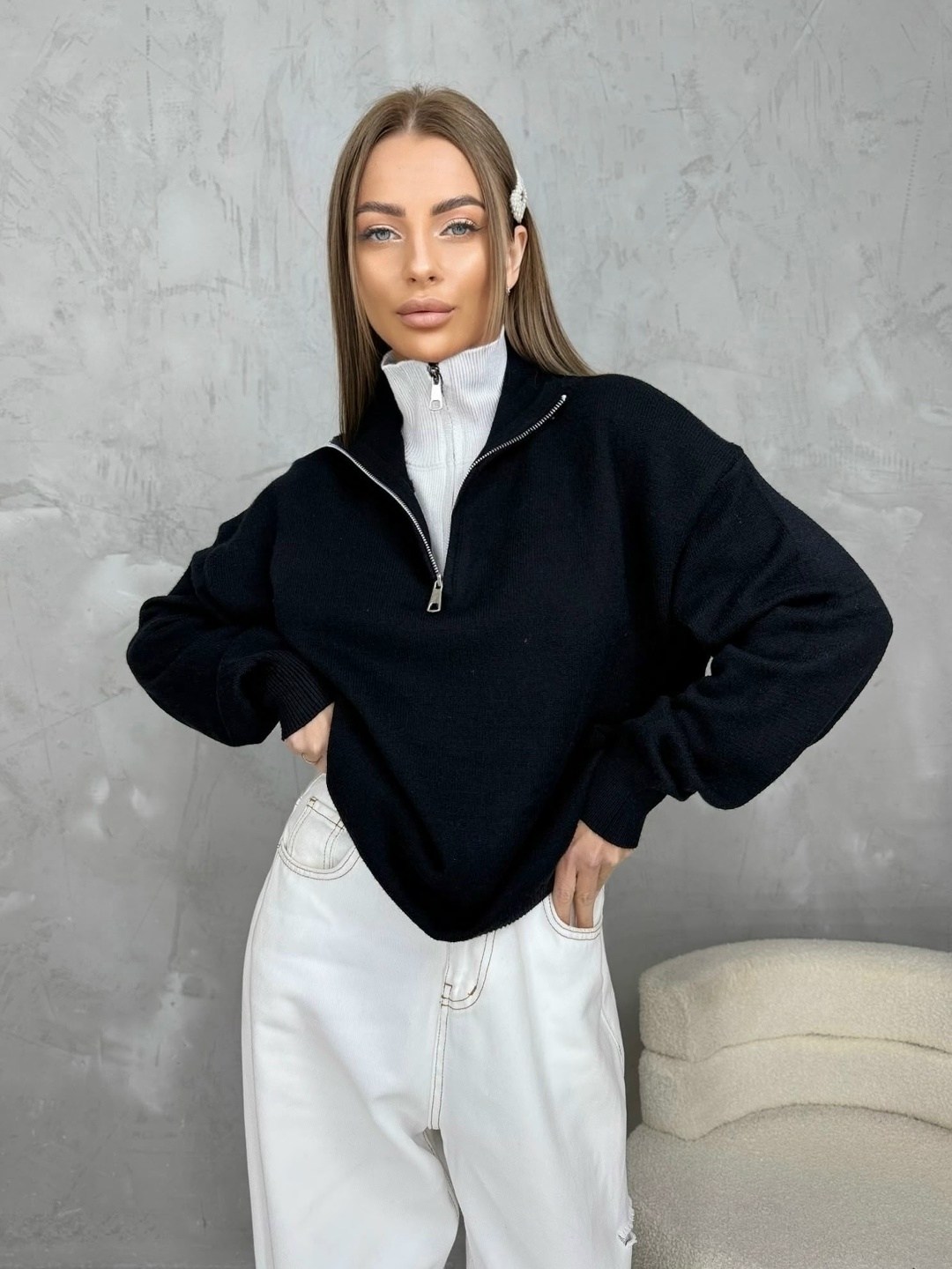 женская кофта,одежда кофта,женский свитшот,розовая кофта,свитшот оверсайз на молнии