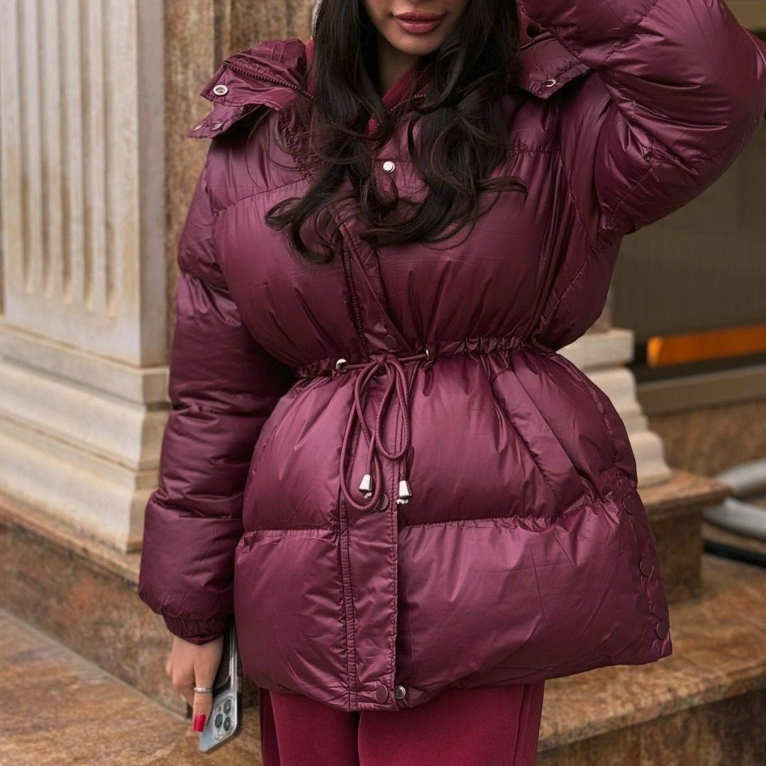стильные пуховики,теплый зимний пуховик,куртка пуховик,куртка оверсайз пуховик,пуховики оверсайз