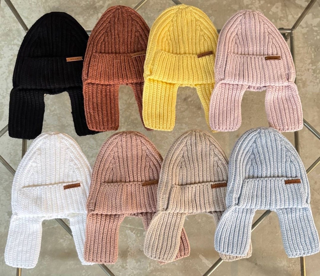 женская вязаная шапка,шапка ушанка женская вязаная,шапка женская,шапка ушанка вязаная теплая на флисе maxval,ушанка вязаная